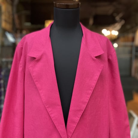 Linen Lapel Jacket［17988］