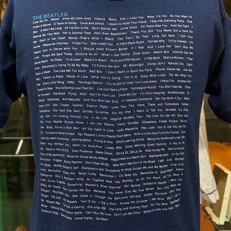 80's The Beatles Band Printed Tee［17481］
