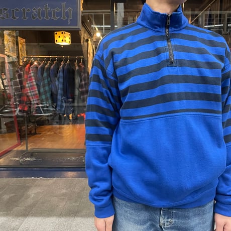 90s HALF ZIP SWEAT [19712]