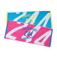 強OFFICIALタオル　blue/pink