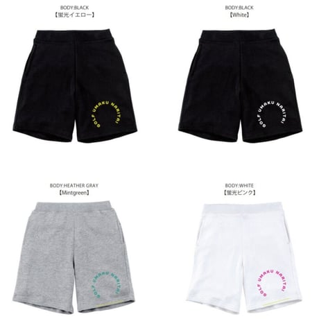 GOLFウマクナリタイ スウェットショートパンツ