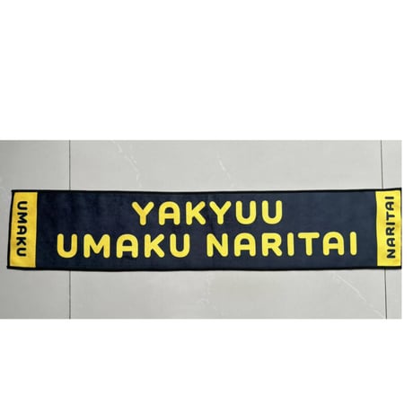 【新】野球うまくなりたいマフラータオル