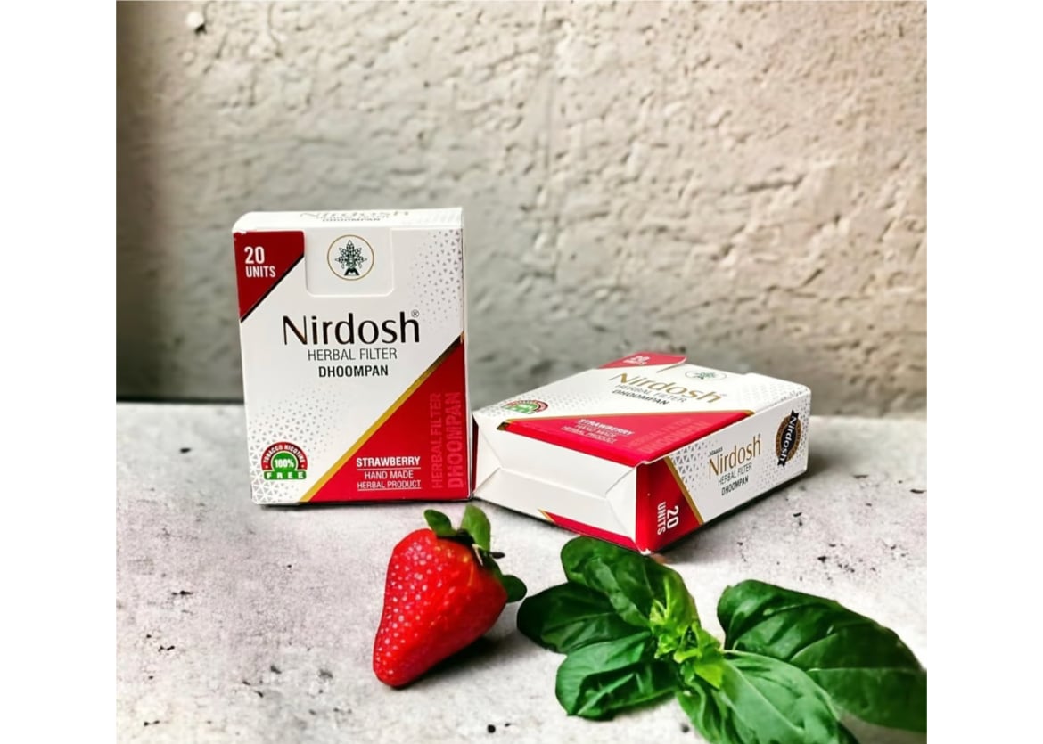 ニルドーシュ　Nirdosh ハーブフィルター 6種セット 20個入り 6箱set】Nirdosh Herbal Filter Dhoompan 新パッケージ全種s