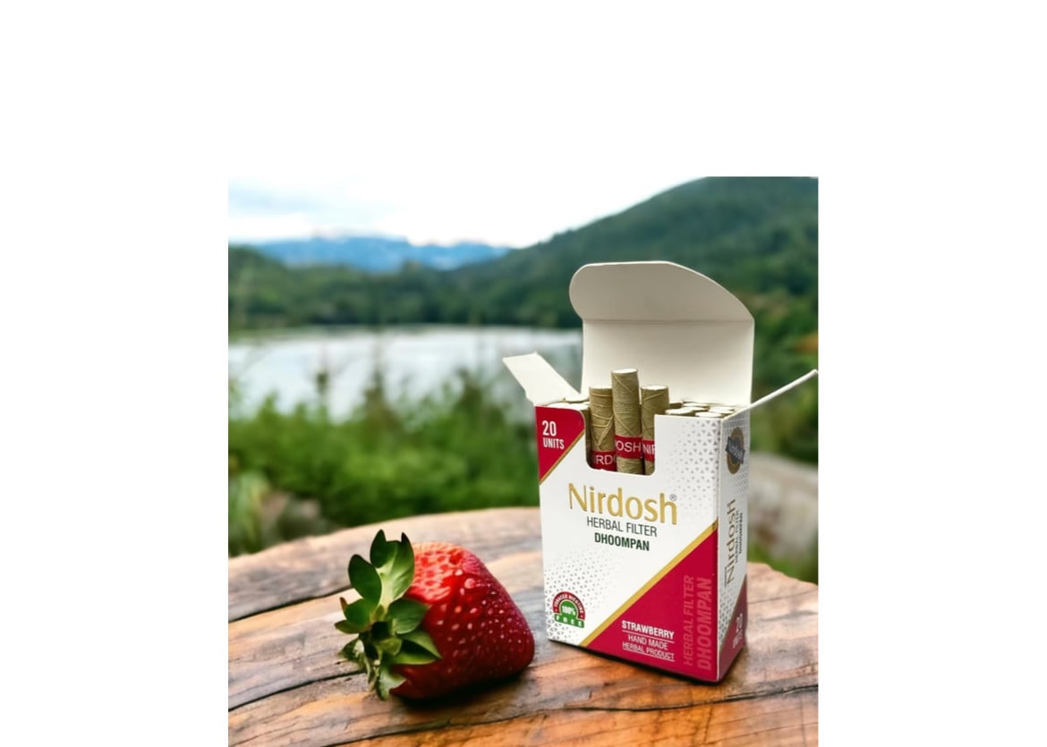 Nirdosh Herbal Filter Dhoompan【ストロベリー】 | Organi