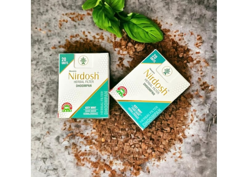 ニルドーシュ　Nirdosh ハーブフィルター 6種セット 20個入り ニルドーシュ Nirdosh ハーブフィルター 6種セット 20個入り