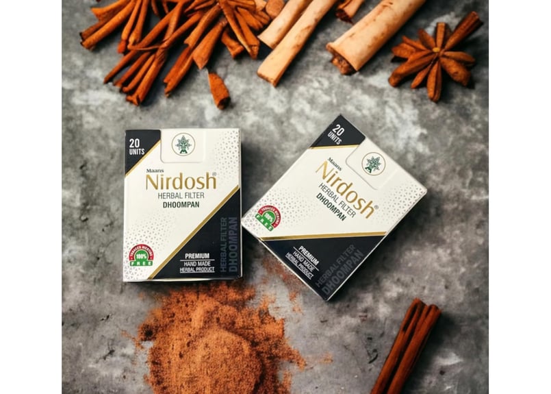 Nirdosh Herbal Filter Dhoompan 【プレミアム】 | Organi