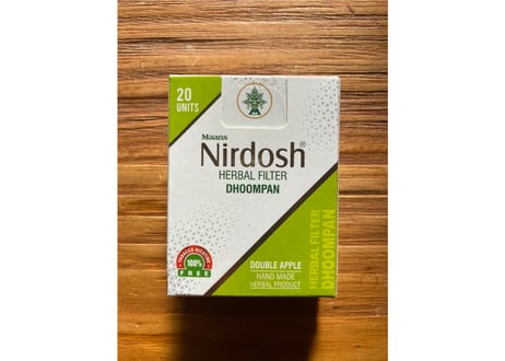 Nirdosh Herbal Filter Dhoompan【ダブルアップル】