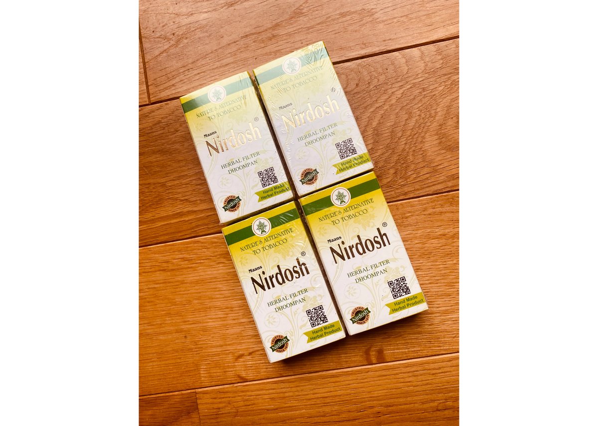 Nirdosh ニルドーシュ 10本入 4箱set | Organic Smoke