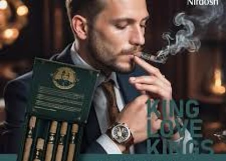 ［新商品］Nirdosh king‘s ニルドーシュ　キング(葉巻)