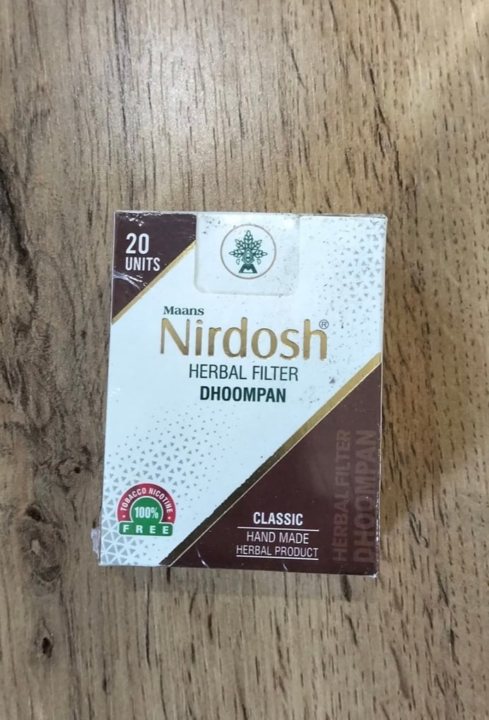 ニルドーシュ　Nirdosh ハーブフィルター 6種セット 20個入り ニルドーシュ Nirdosh ハーブフィルター 6種セット 20個入り