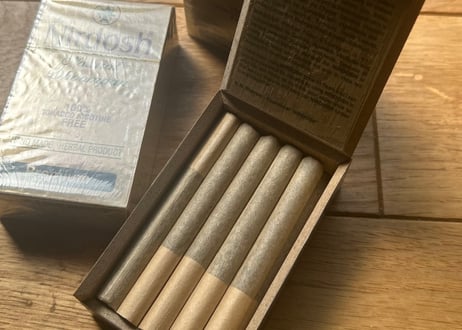 ［新商品］Nirdosh Herbal Smoke 【メンソール/icey mint】(紙巻き)
