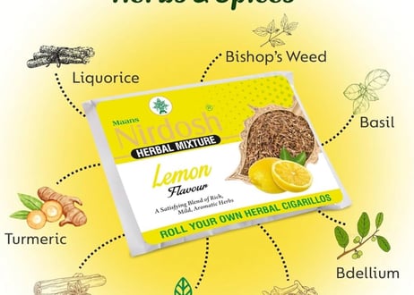 ［新商品］Nirdosh 手巻き用シャグ　Lemon【35g】