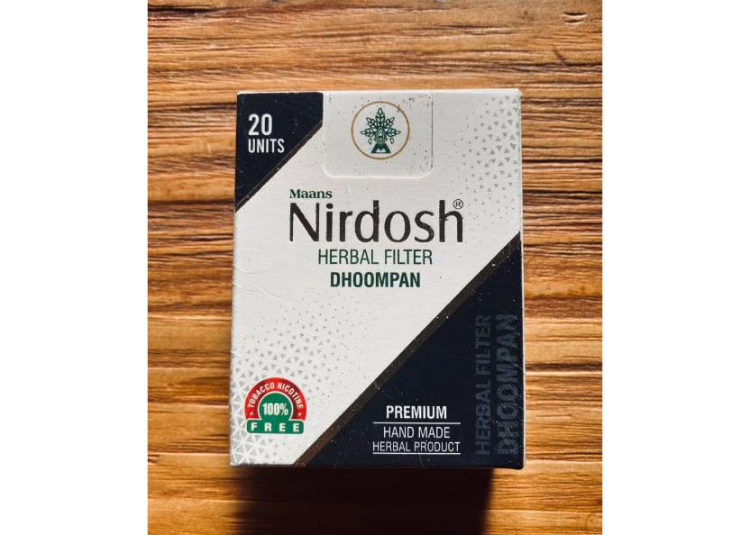 Nirdosh Herbal Filter Dhoompan 【プレミアム】 | Organi