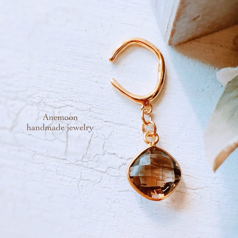 hhkk様 スモーキークォーツ 五芒星 ファセットカット ブリリアント