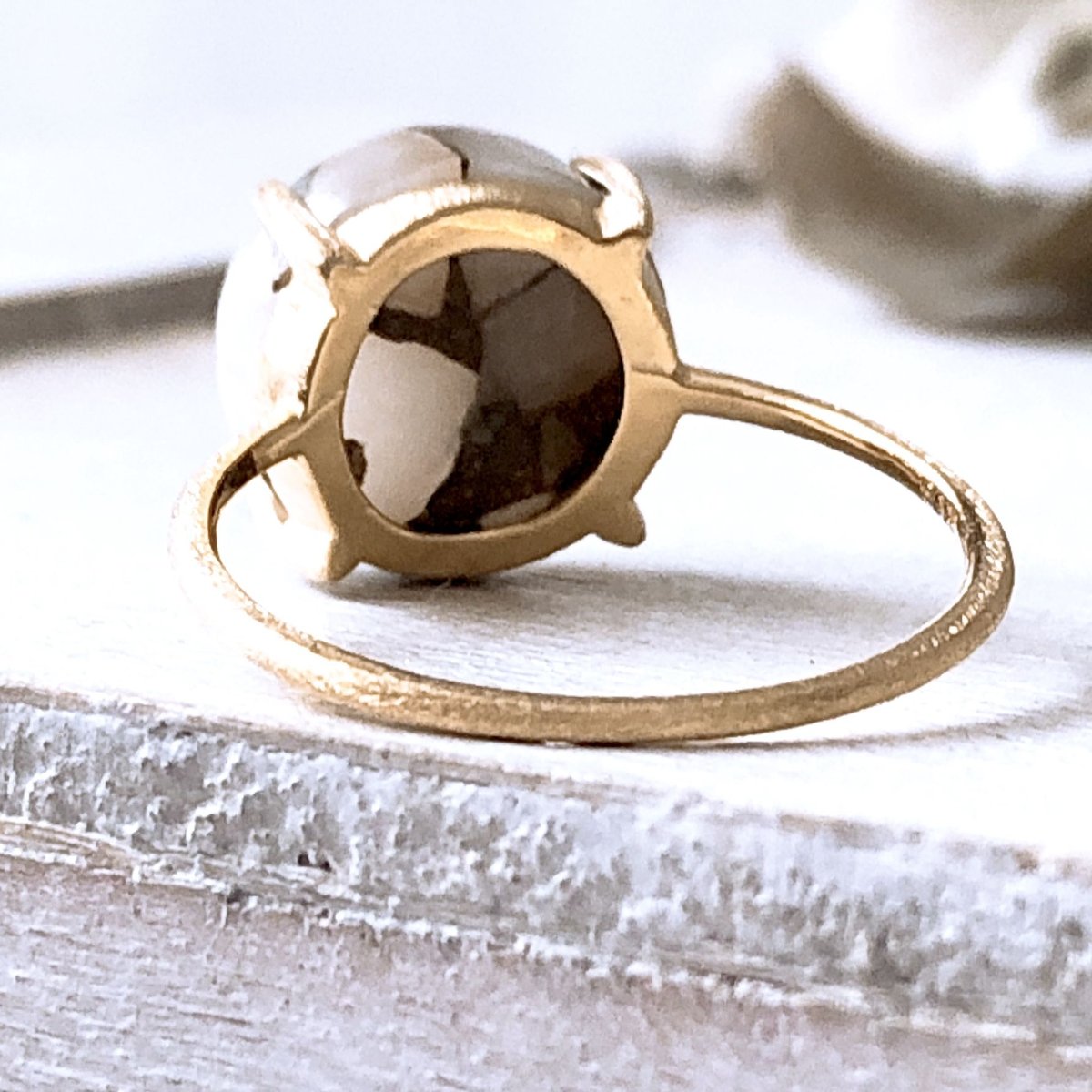 copper calcite ring コッパーカルサイト シルバーリング silver925-