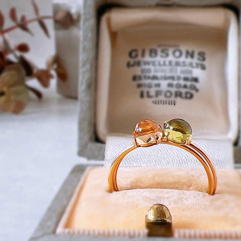 天然石ペリドット14kgf リング【 7号/11号/13号】 | Anemoon handma