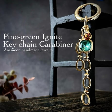 【Pine-green ignite 14kgf necklace】 約40cm