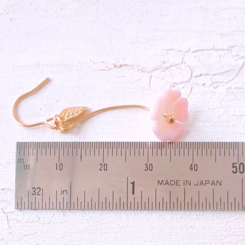桜イヤリング/ピアス / Sakura earrings/piace🌸 揺れるタイプ