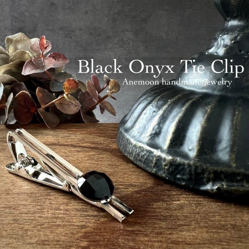 天然石ネクタイピン | Anemoon handmade jewelry