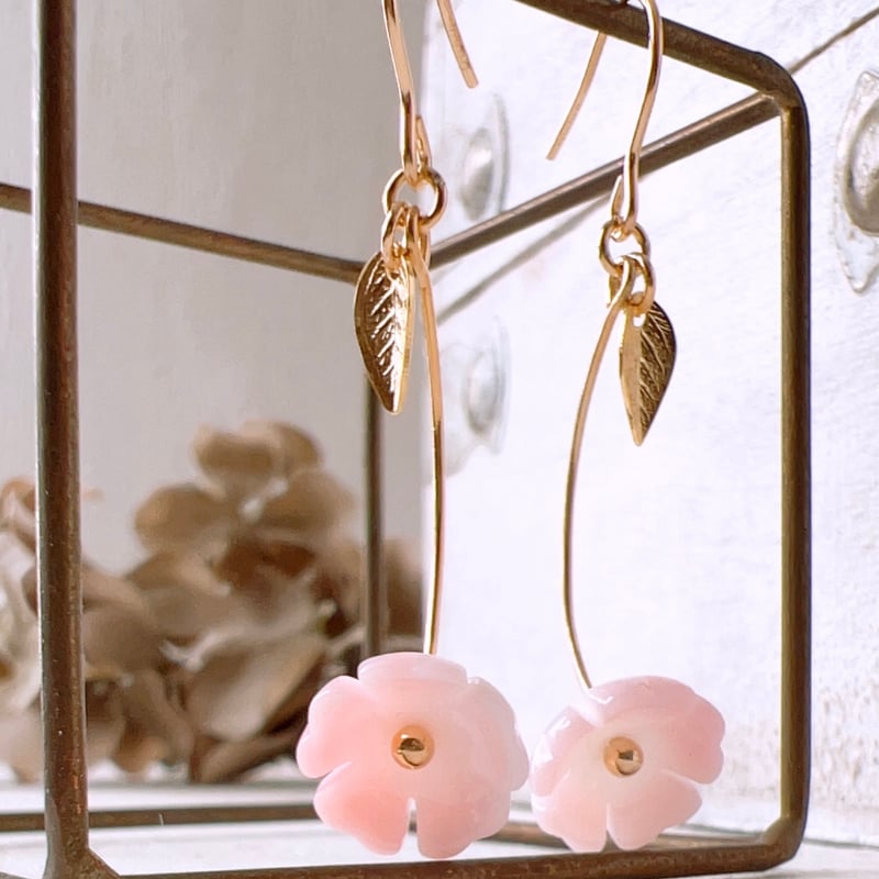 桜イヤリング/ピアス / Sakura earrings/piace🌸 揺れるタイプ 桜イヤリング/ピアス / Sakura earrings/piace🌸 揺れるタイプ