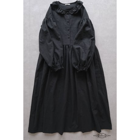 order：フリルギャザースリーブワンピース（長袖・七分袖）12月末お届け）