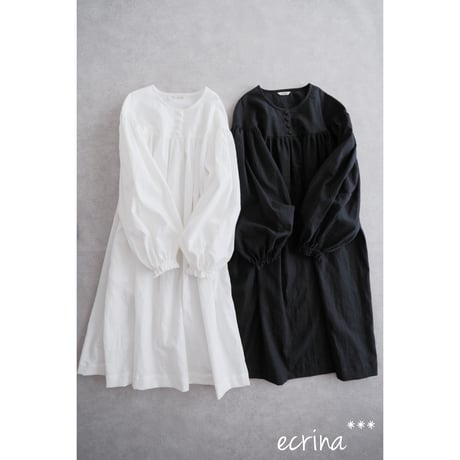 order：フリルカラーヨークワンピース（長袖）（12月末お届け）