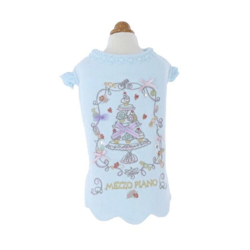 即納】mezzo piano♪ ビッグケーキ刺繍♡ | un seul dog's STORE