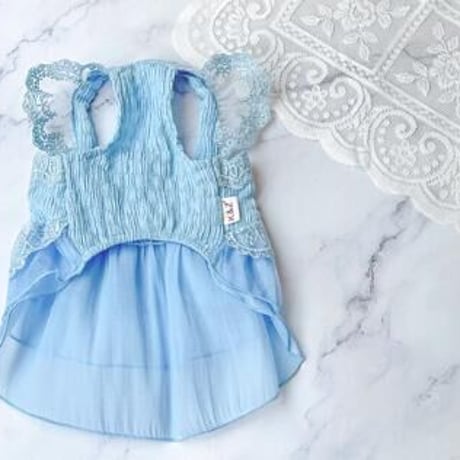 【即納】k&z...iceblue fairy dress