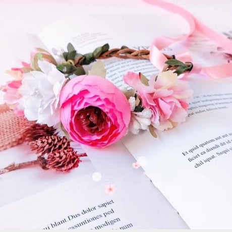 【即納】flower choker