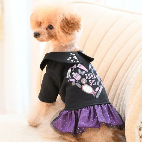 【即納】ANNA SUI...コスメスウェットワンピース
