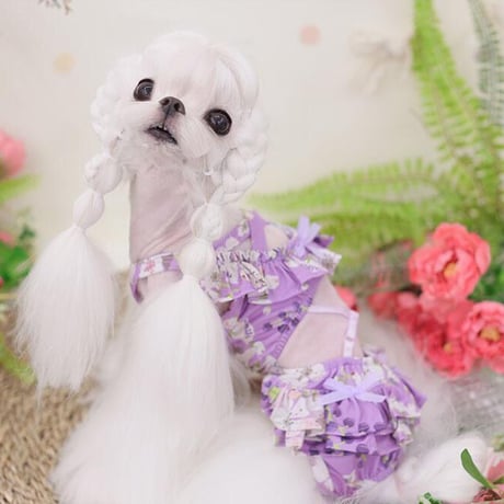 【予約】HAPPYJJANGGU♪ cross bikini flower
