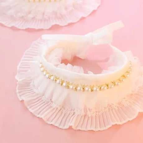 【即納】パール×レースチョーカー♡