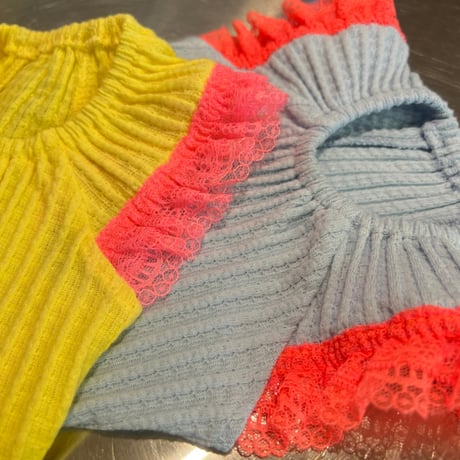 【即納】JELLA CO...Neon color frill T-shirt