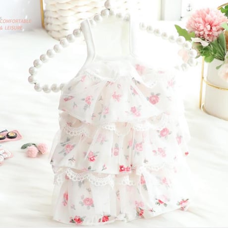 【即納】Rose lovely one-piece♪