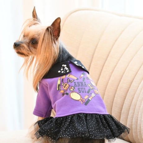 【即納】ANNA SUI...コスメスウェットワンピース