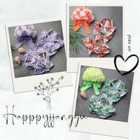 【予約】HAPPYJJANGGU♪ cross bikini flower
