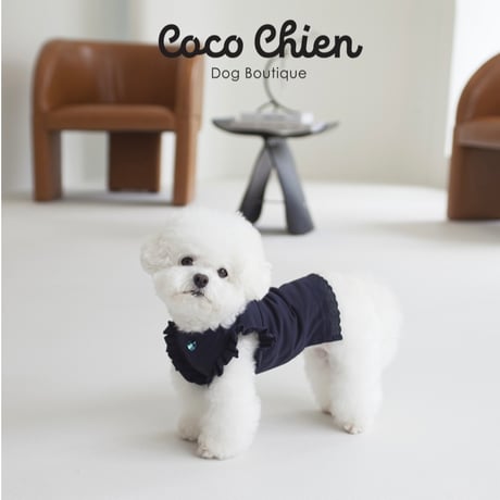 【即納/予約】Coco Chien...Lucerati Shirt (Navy)
