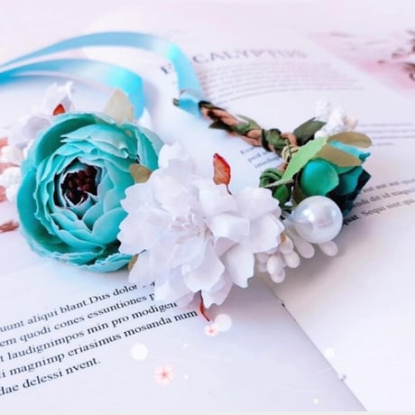 【即納】flower choker