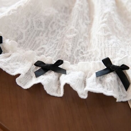 【即納】white lace one-piece