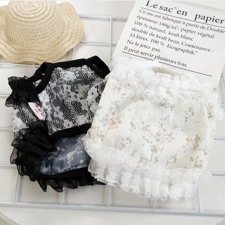 【即納】flower lace cami 2color♪