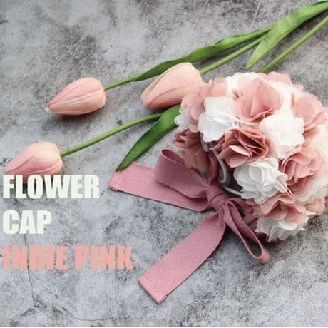 【予約】HAPPYJJANGGU ♪ flower cap♡ 13color