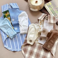 【即納】Blue Time ... refreshing collared shirt