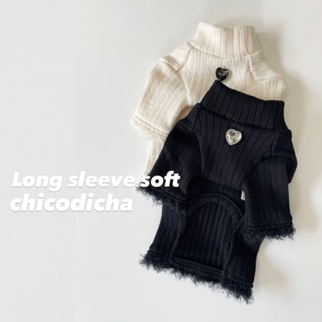 【即納】chicodicha ... Long sleeve soft