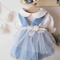 【即納】アリスワンピース♪ヘアリボン付き