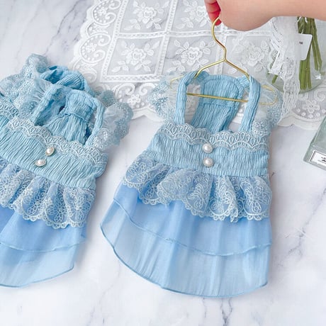 【即納】k&z...iceblue fairy dress