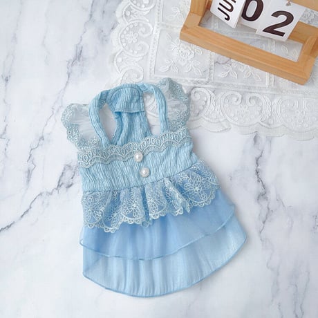 【即納】k&z...iceblue fairy dress