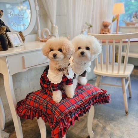 【即納】original  tartan check café mat  スクエア型(長方形)