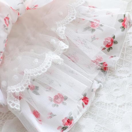 【即納】Rose lovely one-piece♪
