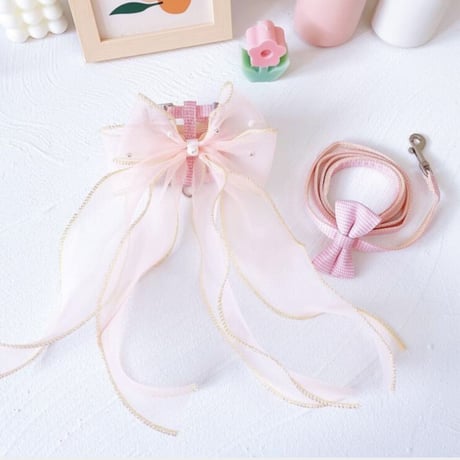 【即納】big ribbon elegant♡ハーネス＆リードset