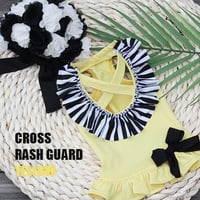 【予約】HAPPYJJANGGU♪Cross Rashguard【yellow】